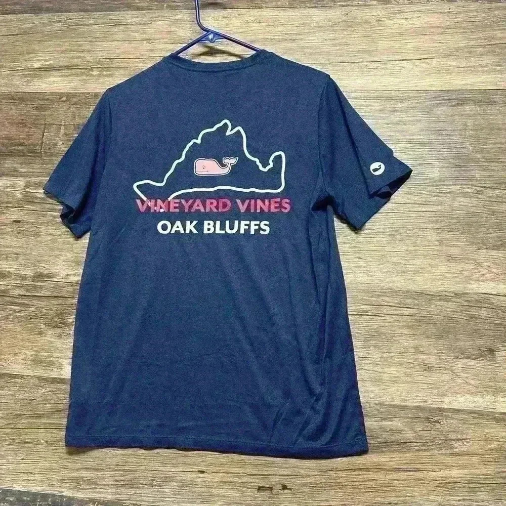 Vineyard Vines Blue TShirt Size Small - Picture 2 of 4